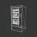 Smart Vending Machine With Multiple Product Slots Digital Display And Automatic Dispensing 3d model