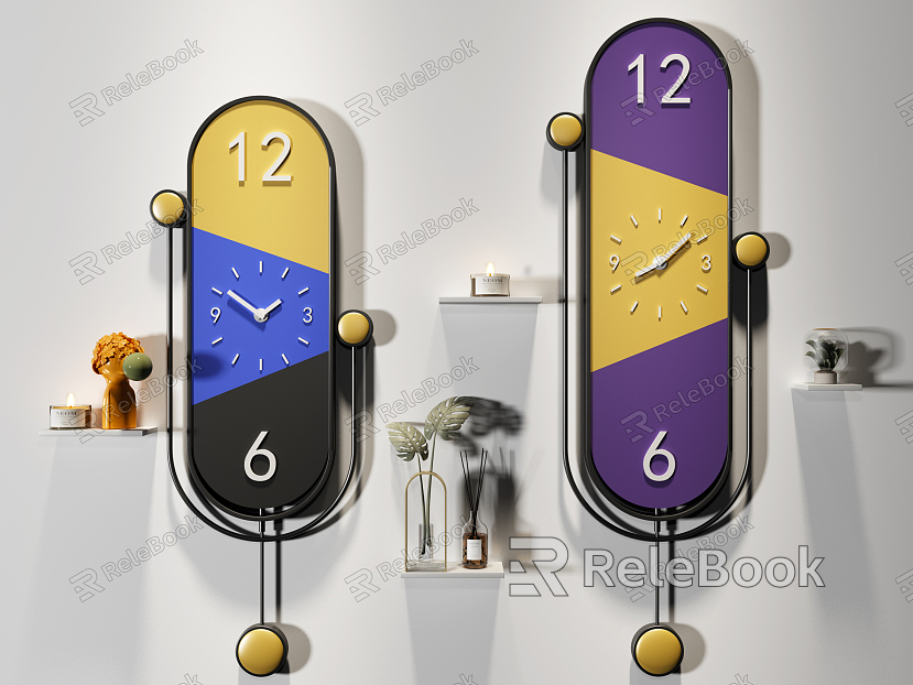 Modern clock fashion wall clock model