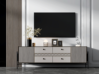 Modern TV Cabinet 3d model