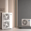 Air conditioning external unit 3d model