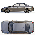 Hyundai Audi sedan 3d model