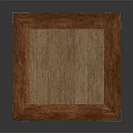 Wooden Storage Box With Metal Corners For Daily Use Home Organization