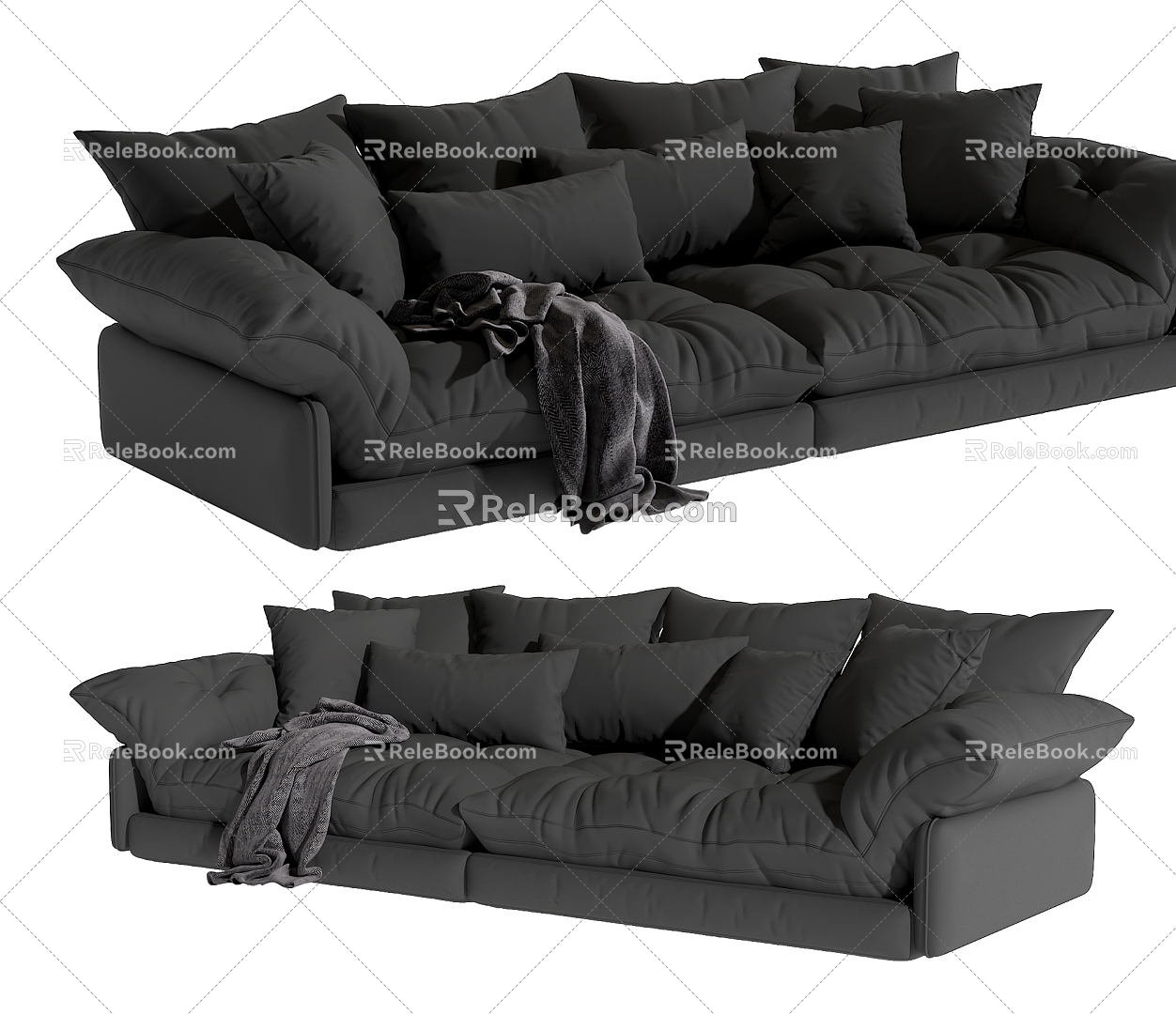 Multiplayer Sofa 3d model