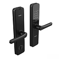 Kaadas Smart Door Lock with Fingerprint Keypad Handle and Traditional Key Entry