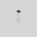 Modern Glass Hanging Ceiling Light With Multiple Creative Stylish Decorative Lamps