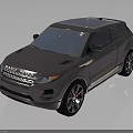 Silver Gray Modern SUV Exterior With Sporty Wheels And Front Grille Design
