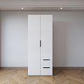 Modern Wardrobe Cabinet Zhang 3d model