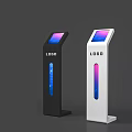 Parameter card parameter card design creative parameter card simple fashion atmosphere billboard auto show parameter card exhibition display special-shaped parameter card 3d model
