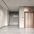 modern elevator 3d model