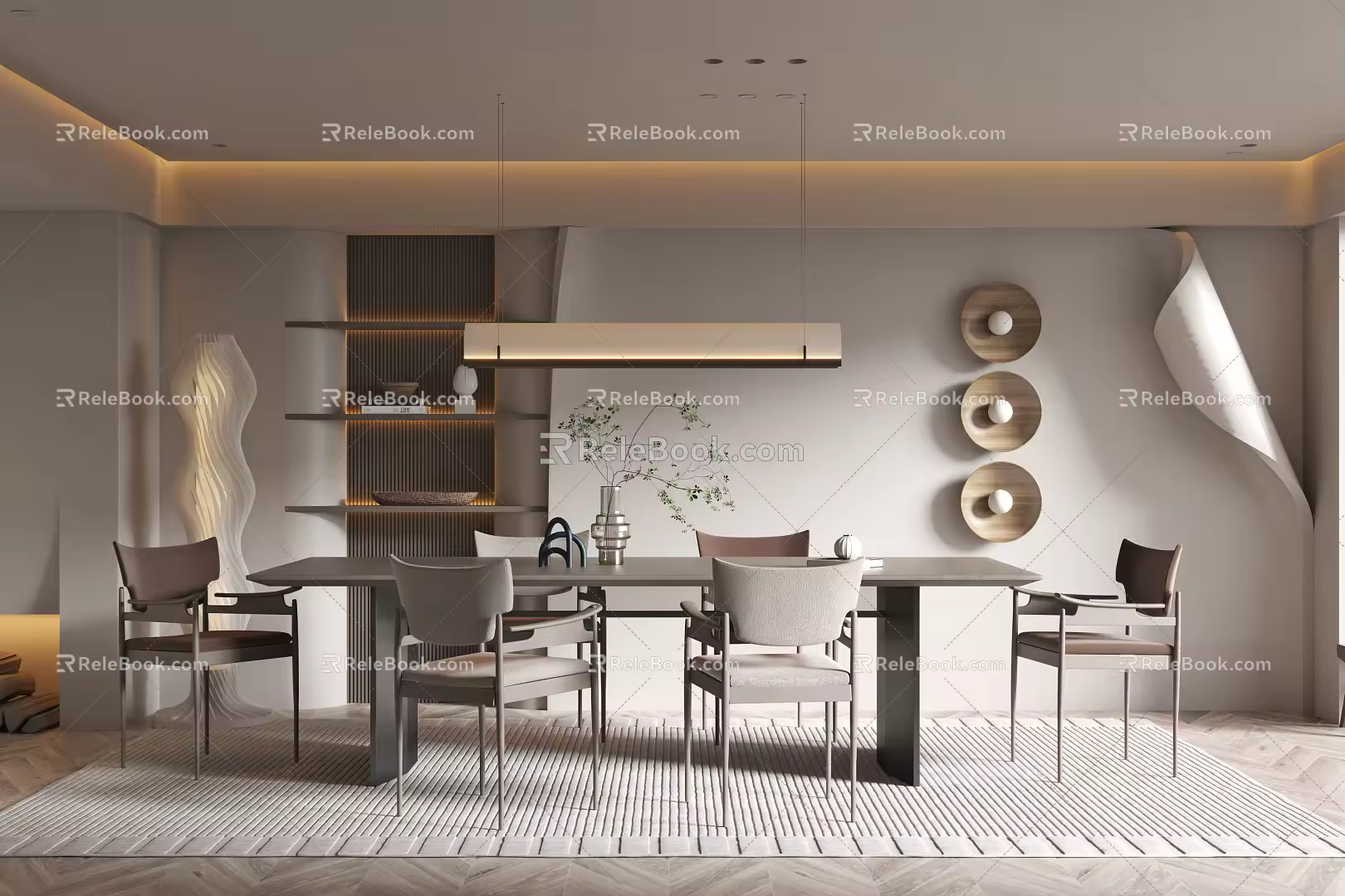 The Silent Restaurant 3d model