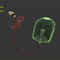 Mouse Gaming Mouse Razer Mouse Wireless Mouse Wireless Keyboard Items 3d model