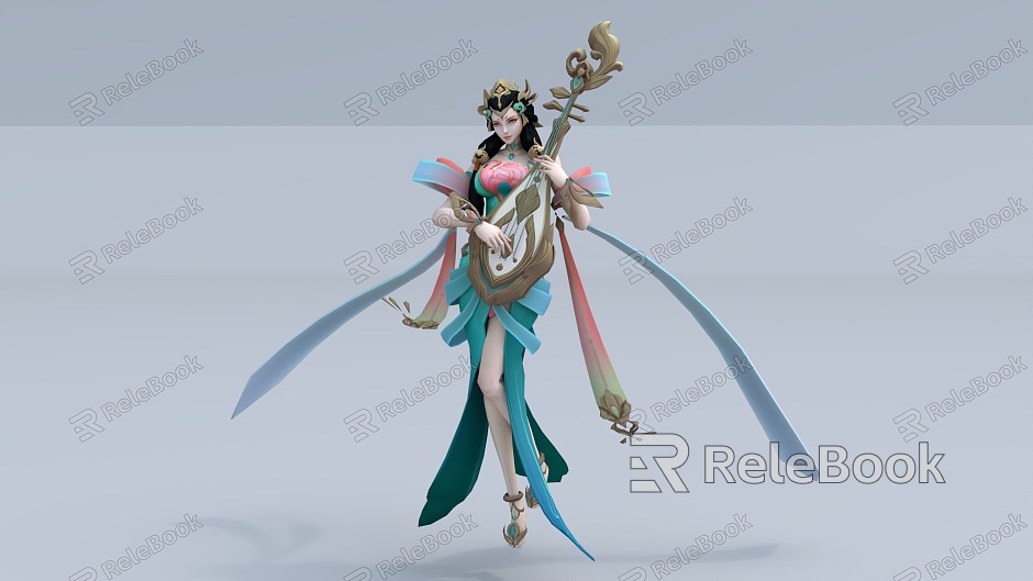 Game character Yang Yuhuan model