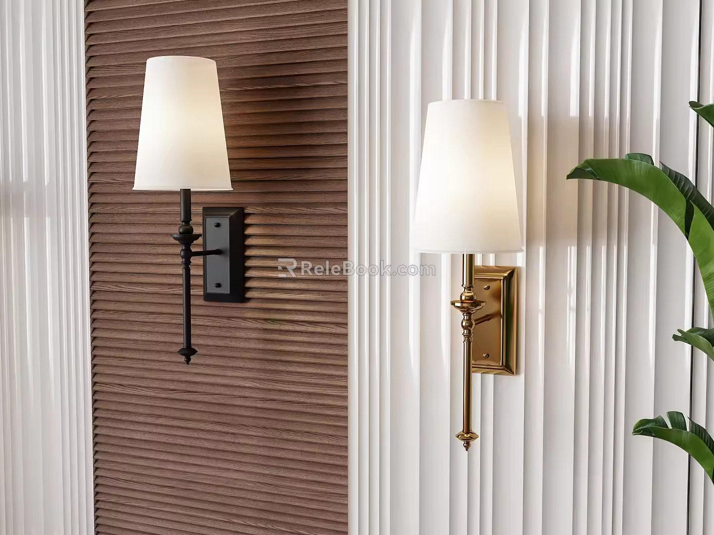 Wall lamp combination 3d model