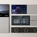Switch Modern Smart Panel Visual Panel Function Panel 3d model
