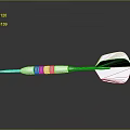 Hidden weapons darts ninja darts ninja weapons ancient weapons cold weapons medieval items 3d model