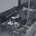 Industrial Equipment Featuring Metal Frame Base Structure And Mechanical Components