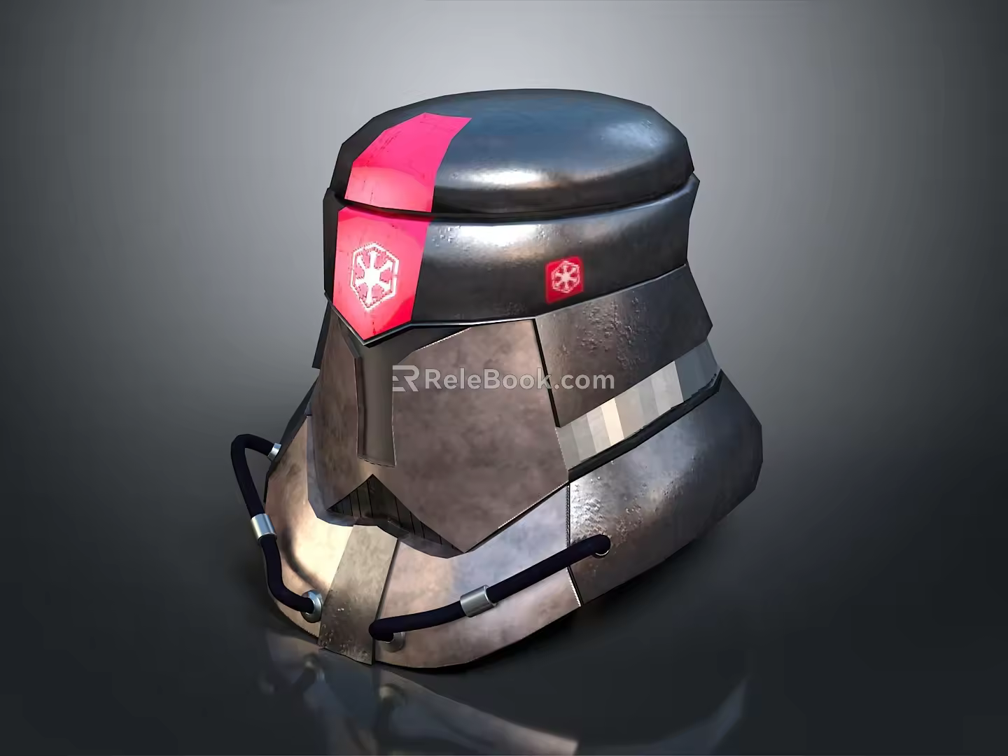 Sci-Fi Helmet Alien Helmet High Tech Helmet Game Helmet PBR Helmet 3d model