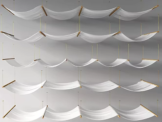 Cloth ceiling 3d model