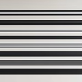 Sleek Modern Air Conditioner Vent With Black White Stripes In Home Interior