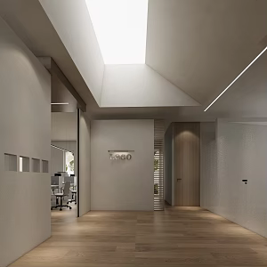 Minotti Staff Office Front Office-Qui Office Design Front Office Desk 3d model