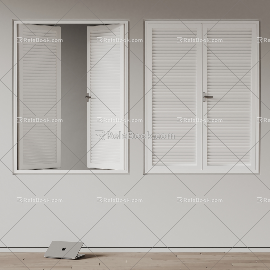 Edra modern window blinds 3d model