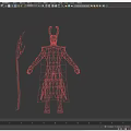 Game and Movie Character Loki in Horned Helmet Green Cape Black Gold Outfit With Scepter