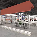 Modern pantry 3d model