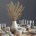 Modern Tableware 3d model