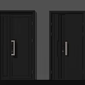 Modern security door 3d model