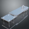 Stainless Steel Hardware Tool Metal Plate With Hook Spikes And Mounting Holes