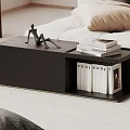 Side Cabinet Bookcase Decorative Cabinet Simple Cabinet 3d model