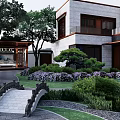 New Chinese Courtyard Garden 3d model