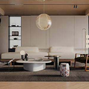 Living room 3d model