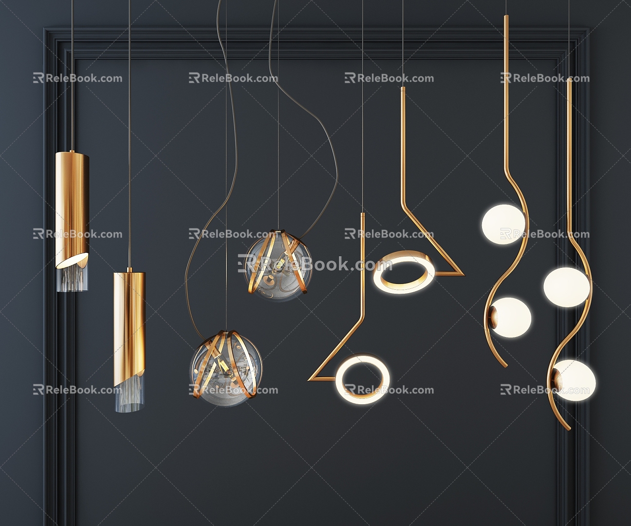 Pendant lamp 3d model