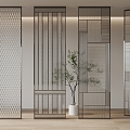 glass screen partition changhong glass 3d model