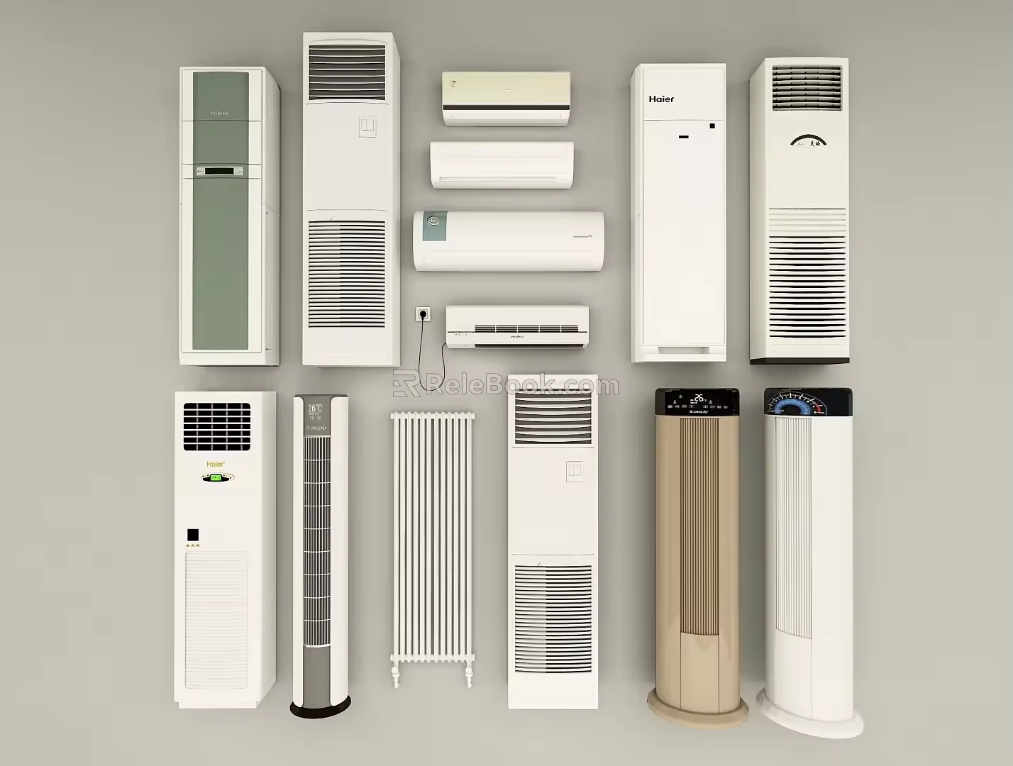 Air conditioning 3d model