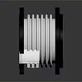 High Quality VITALFLEX Industrial Bellows With Metal Corrugated Design And Black Flange