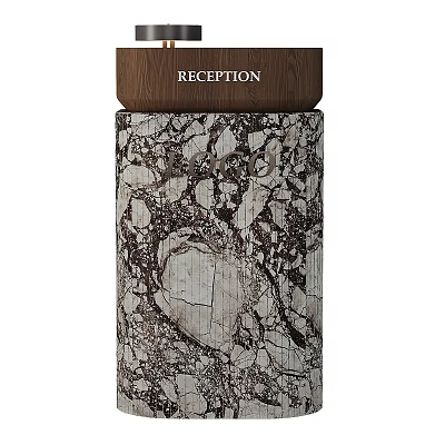 Hotel Front Desk 3d model