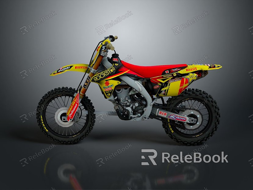 Motorcycle two-wheeled motorcycle off-road motorcycle road race motorcycle motor vehicle transport model