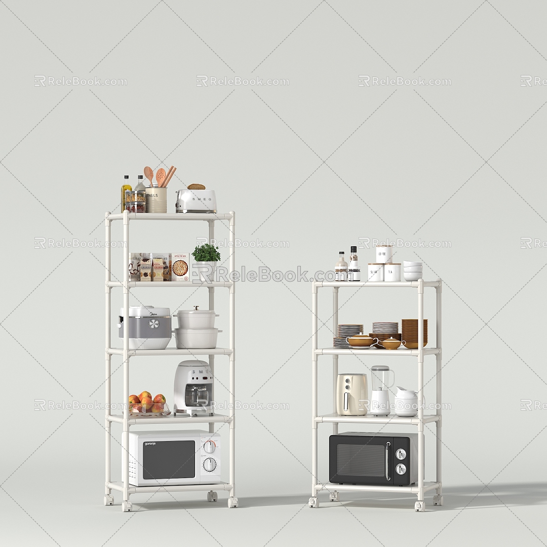 Kitchen Shelf Kitchen Supplies Combination model