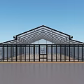 Glass Canopy Event Space With Wooden Floors And Natural Tree Backgrounds