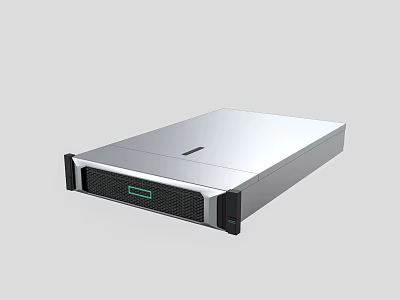 Office Server Equipment High Performance Network Storage Device For Business Use 3d model