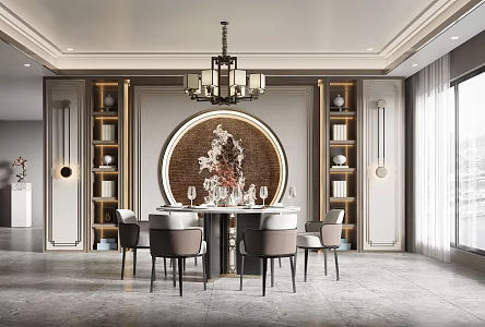 New Chinese Restaurant 3d model