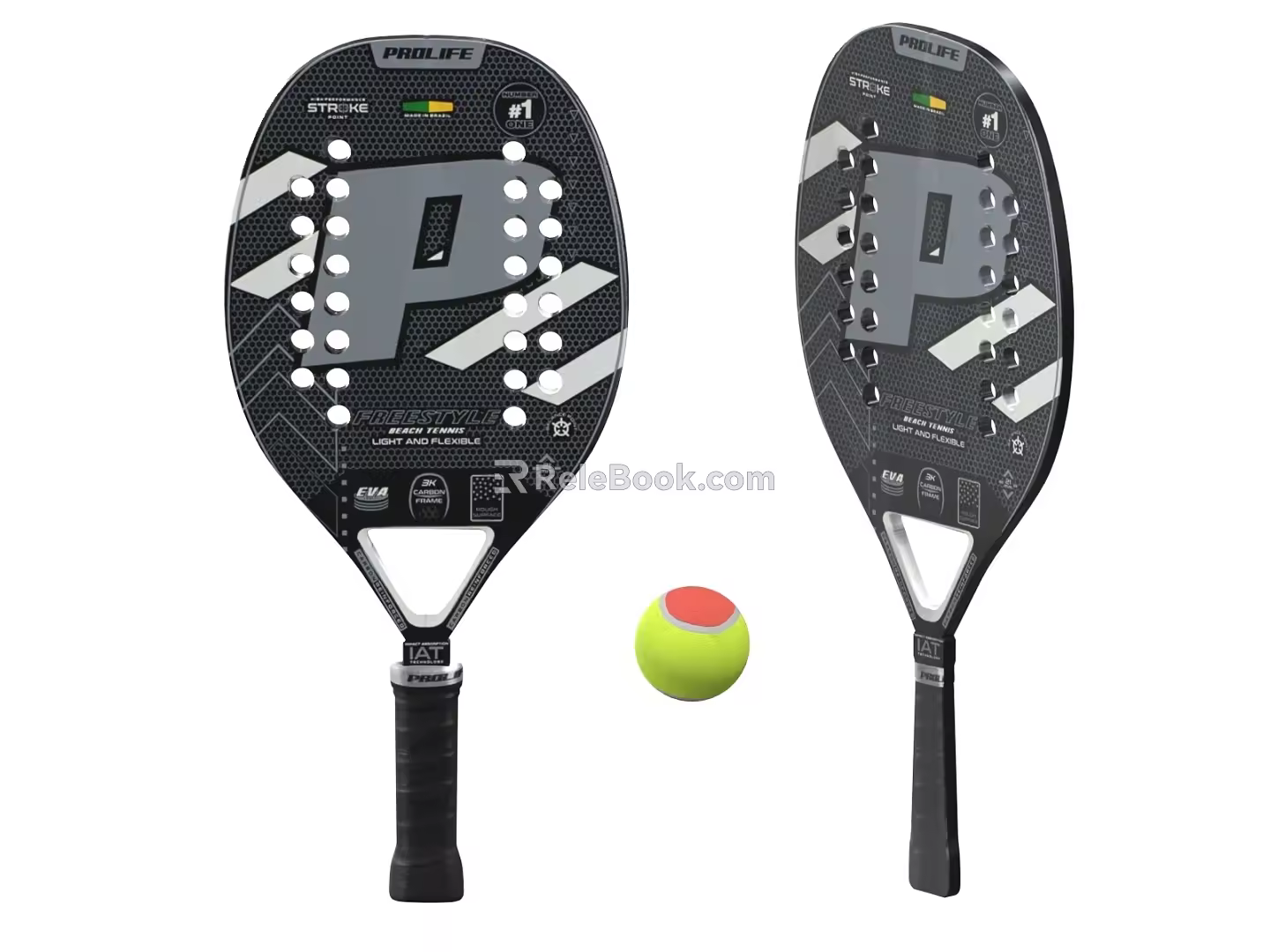 Tennis racket Beach racket 3d model