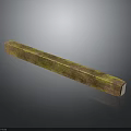 Natural Long Rectangular Living Supplies With Brown And Green Texture For Daily Use