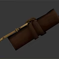 Modern diary book 3d model