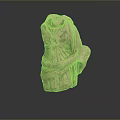 Ancient Human Figure Sculpture Carving With Detailed Clothing Texture In Stone Material