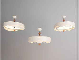 Cream Simple Ceiling Lamp Bedroom Ceiling Lamp Living Room Ceiling Lamp Children's Room Ceiling Lamp Cream Wind Ceiling Lamp Round Ceiling Lamp 3d model