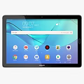 Huawei Tablet Screen Display With Time Date Google Search Bar And App Icons 3d model