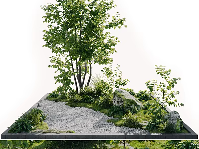 Japanese Garden 3d model